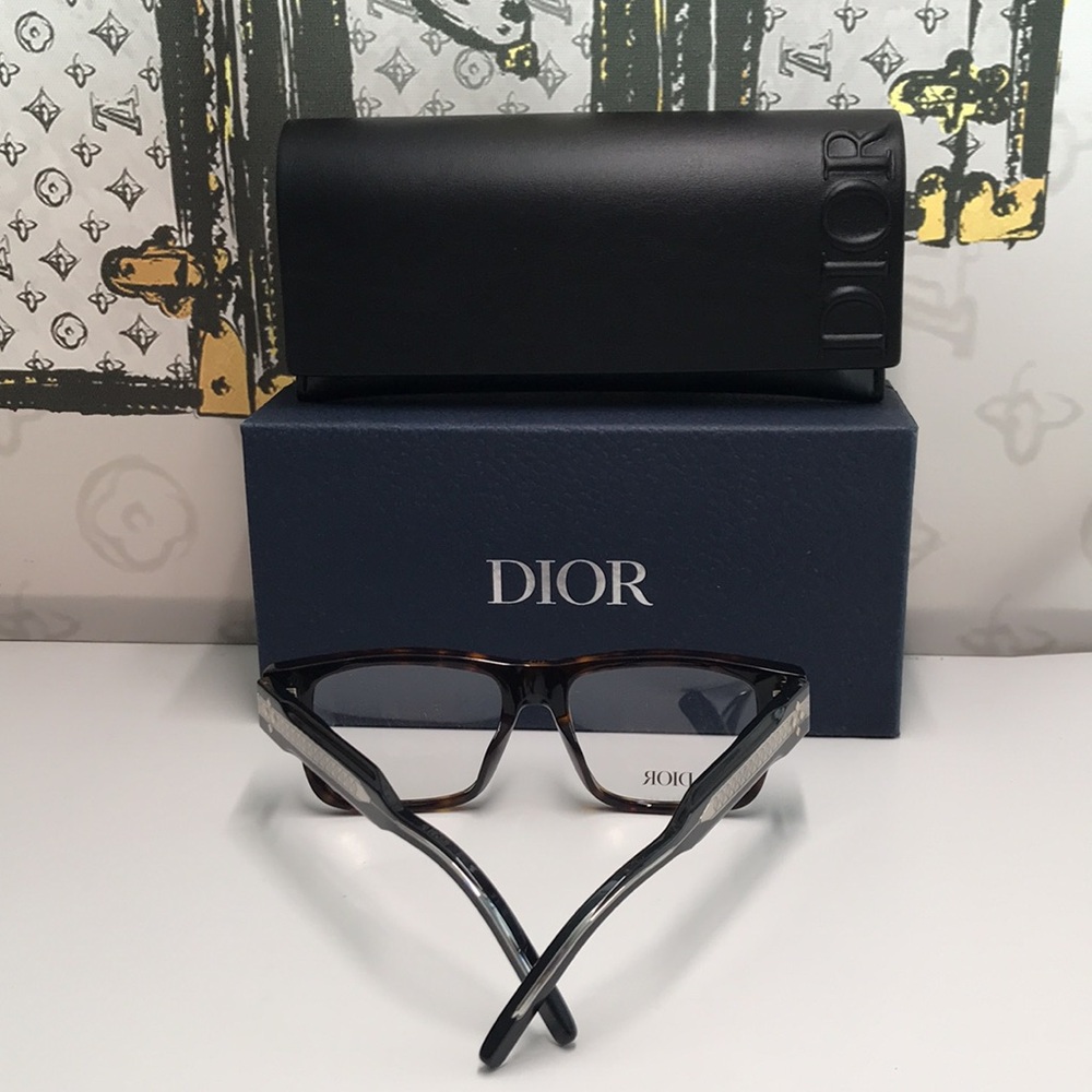 Dior Tortoise Shell Glasses CD DIAMONDO S31 - Picture 10 of 10
